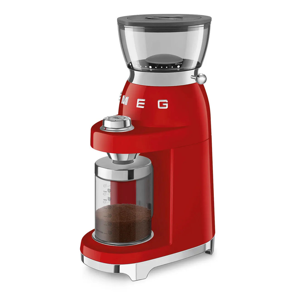 Кофемолка SMEG CGF 03RDEU - ракурс 2