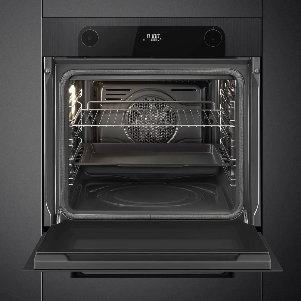 Электрический духовой шкаф SMEG SFP 6201TB - ракурс 6