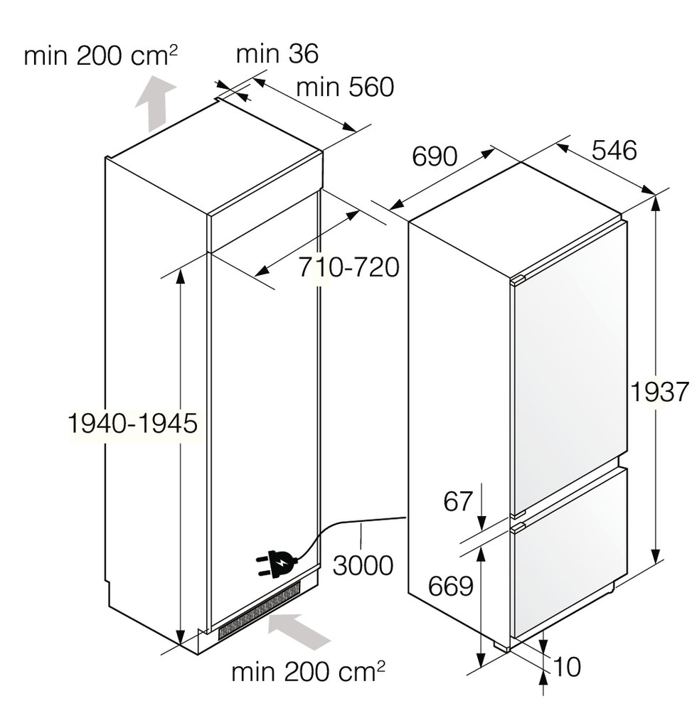 Холодильник ASKO RBC 597SND1.P - ракурс 7