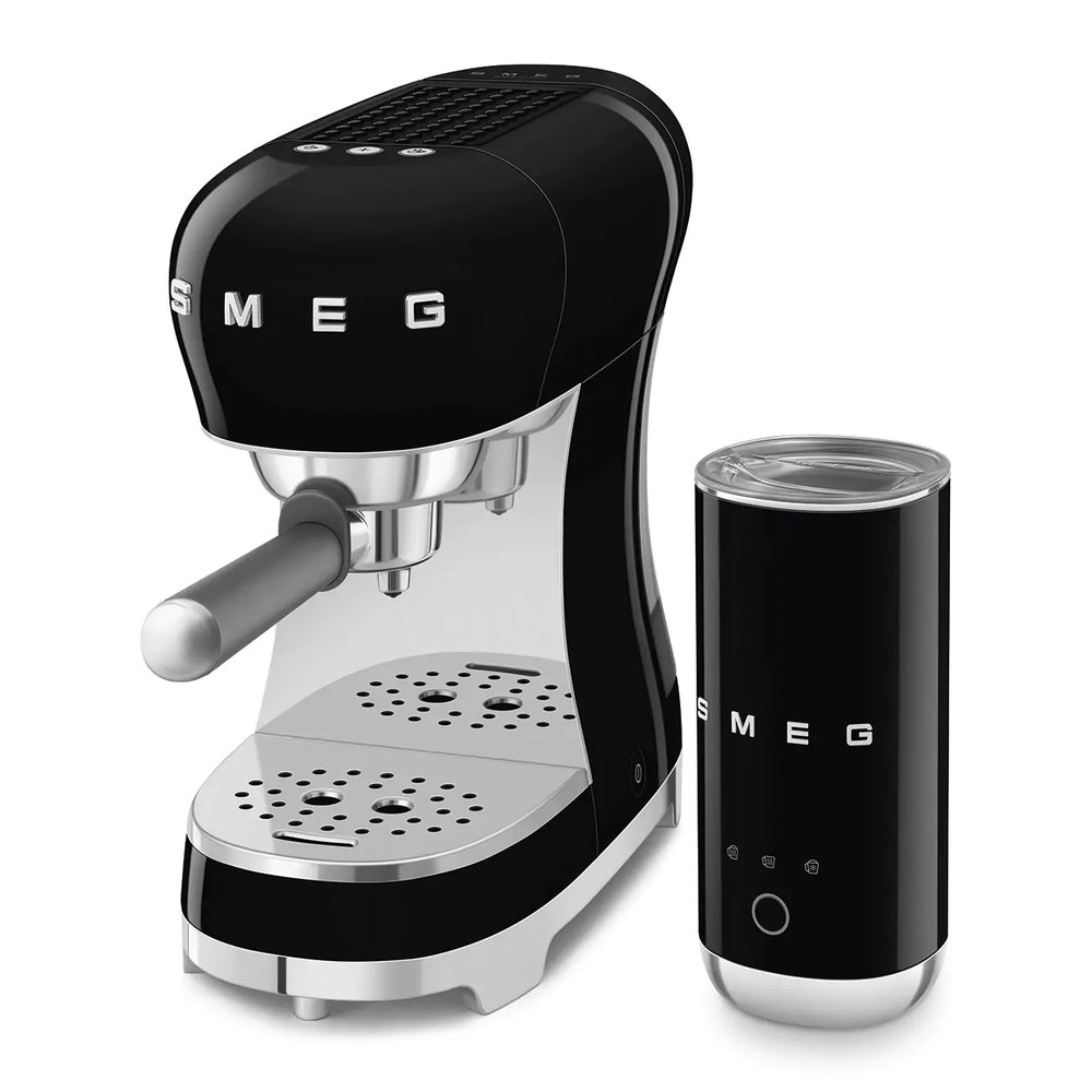 Кофемашина-эспрессо SMEG ECF 12BLEU - ракурс 2
