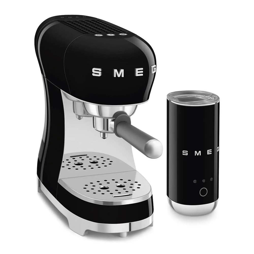 Кофемашина-эспрессо SMEG ECF 12BLEU - ракурс 3