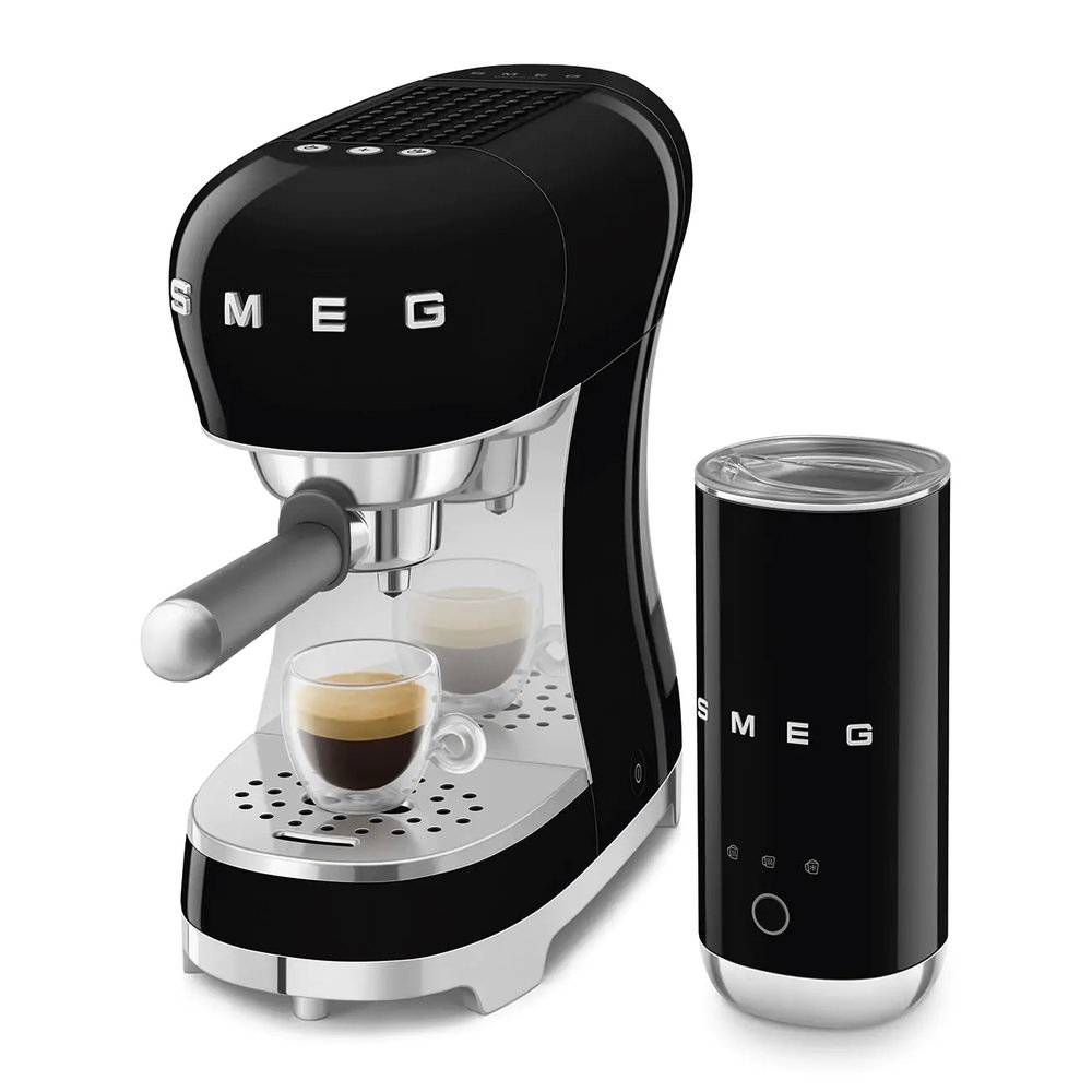 Кофемашина-эспрессо SMEG ECF 12BLEU - ракурс 4