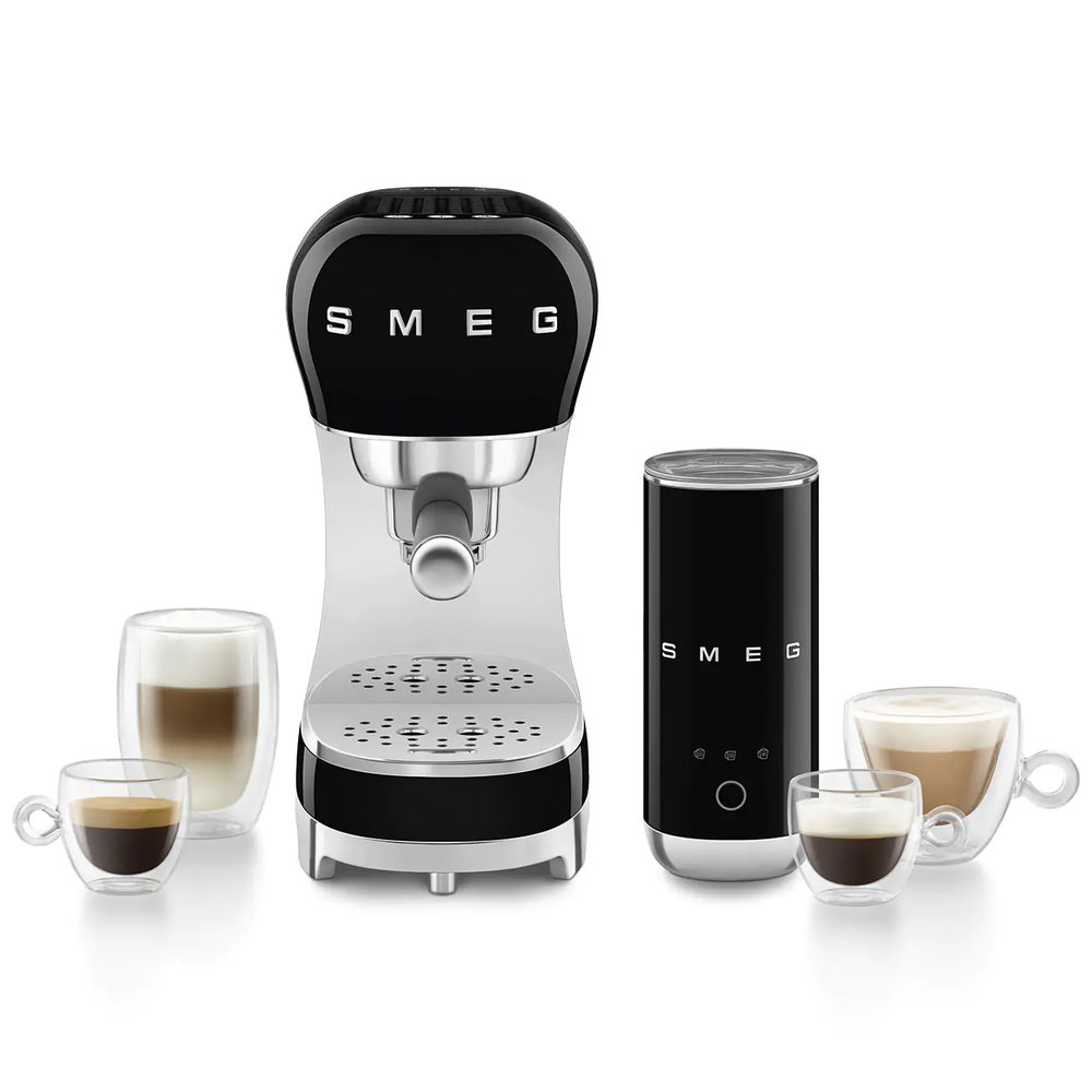 Кофемашина-эспрессо SMEG ECF 12BLEU - ракурс 6