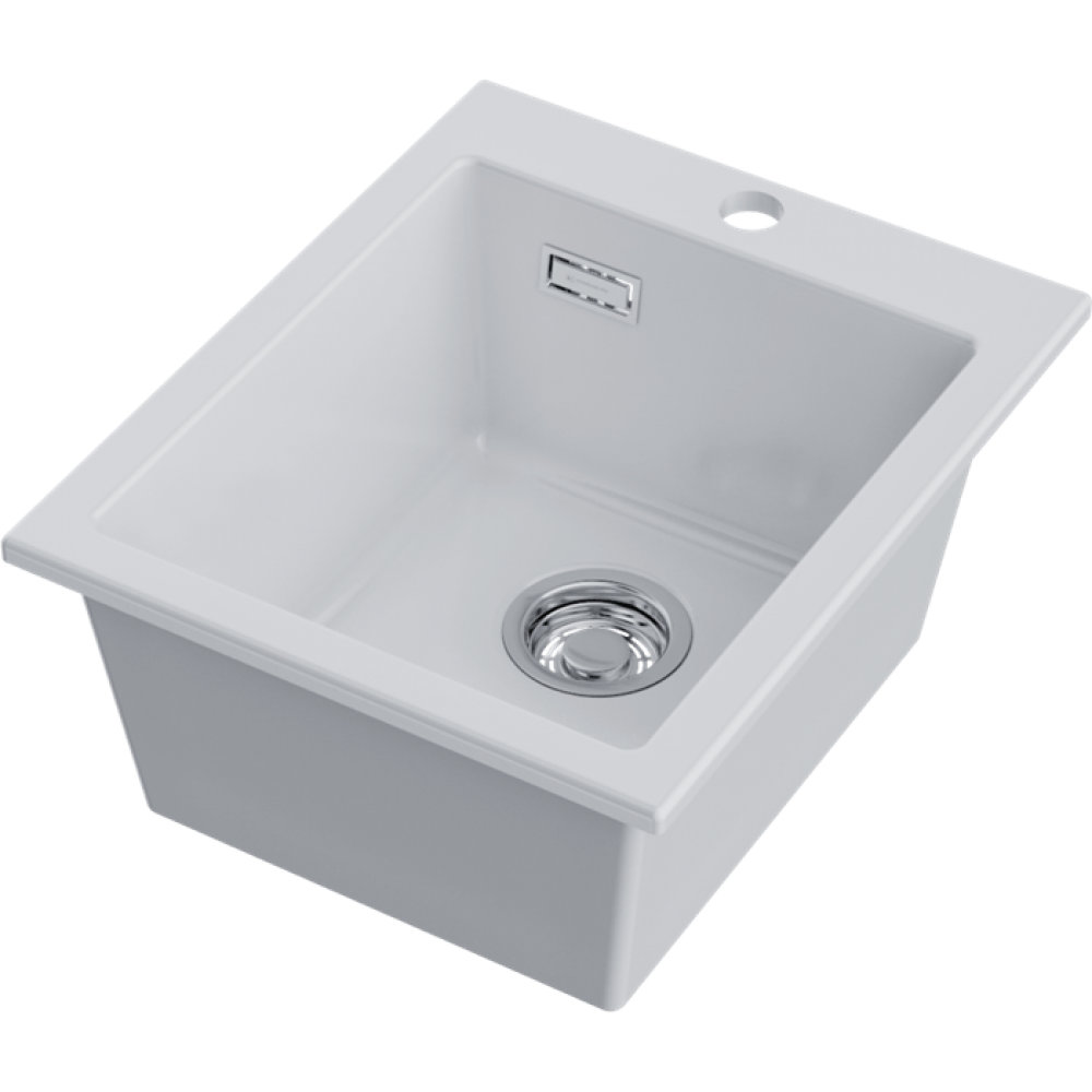 Мойка OMOIKIRI Omishima 41-WH Glossy (4997481) - ракурс 2