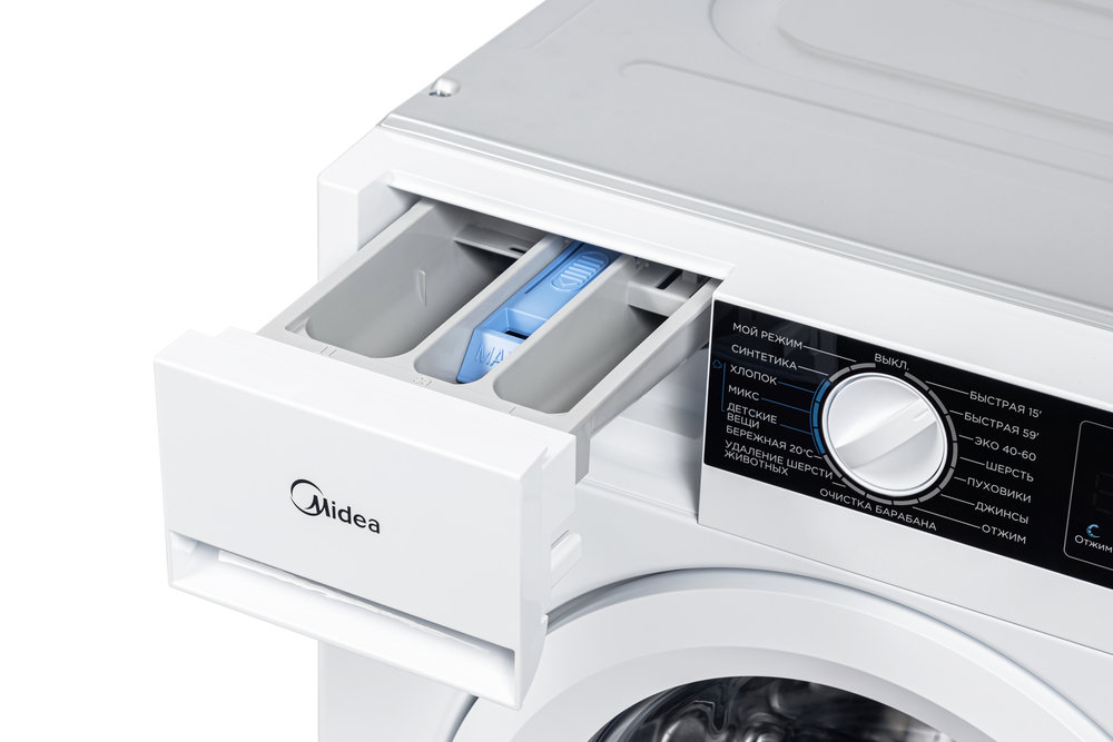 Стиральная машина MIDEA MFA 06W80B/W - ракурс 6