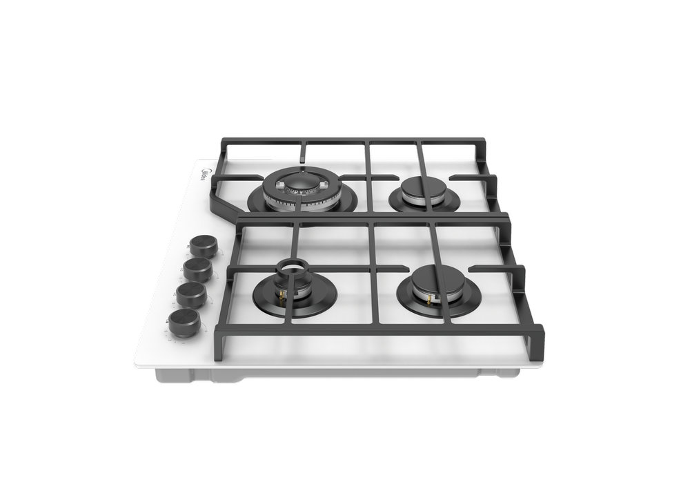 Газовая варочная панель MIDEA MG 697TGW - ракурс 6