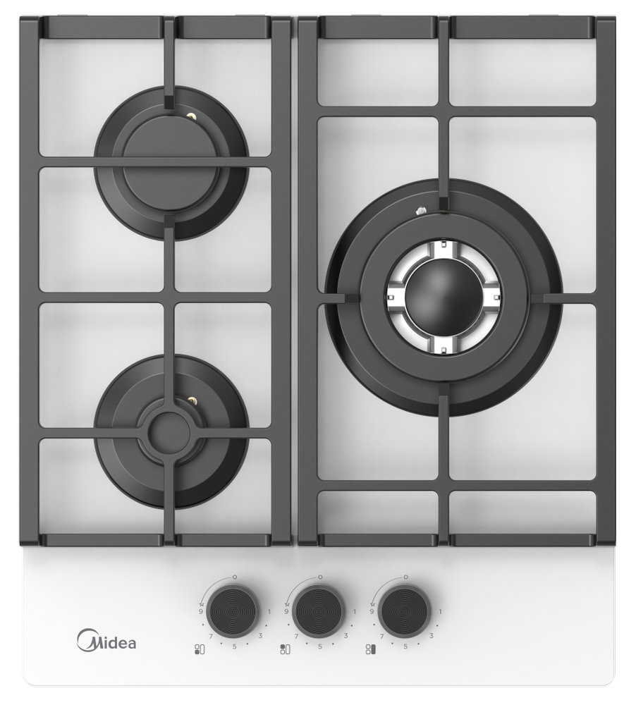 Газовая варочная панель MIDEA MG 449TGW