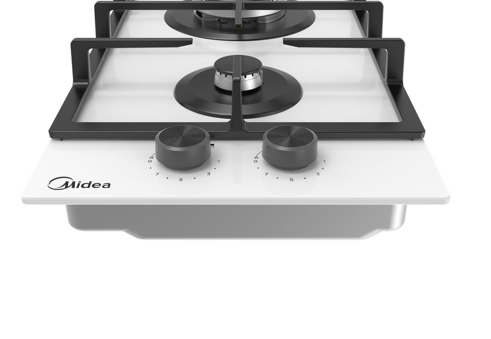 Газовая варочная панель MIDEA MG 3270TGW - ракурс 5