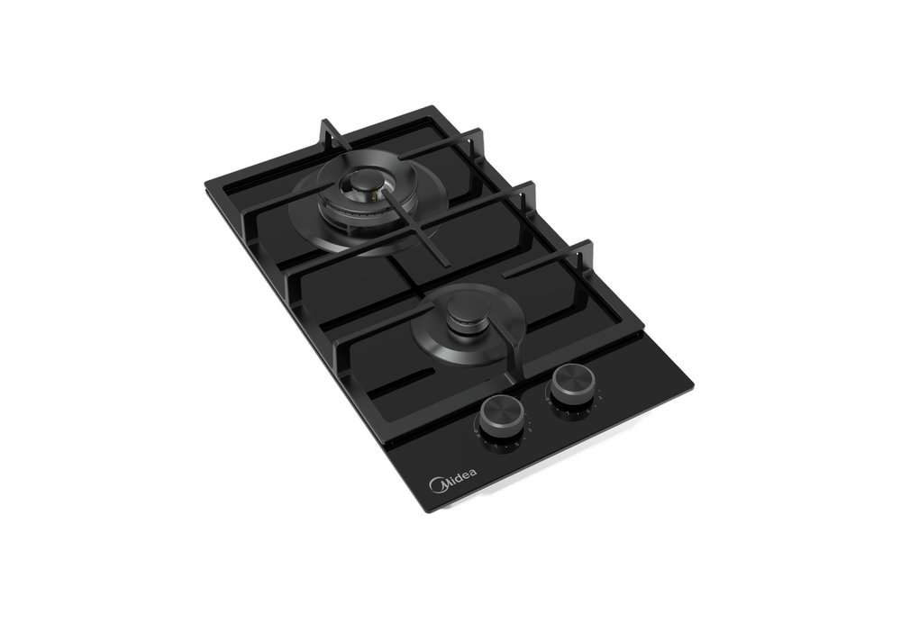 Газовая варочная панель MIDEA MG 3270TGB - ракурс 5