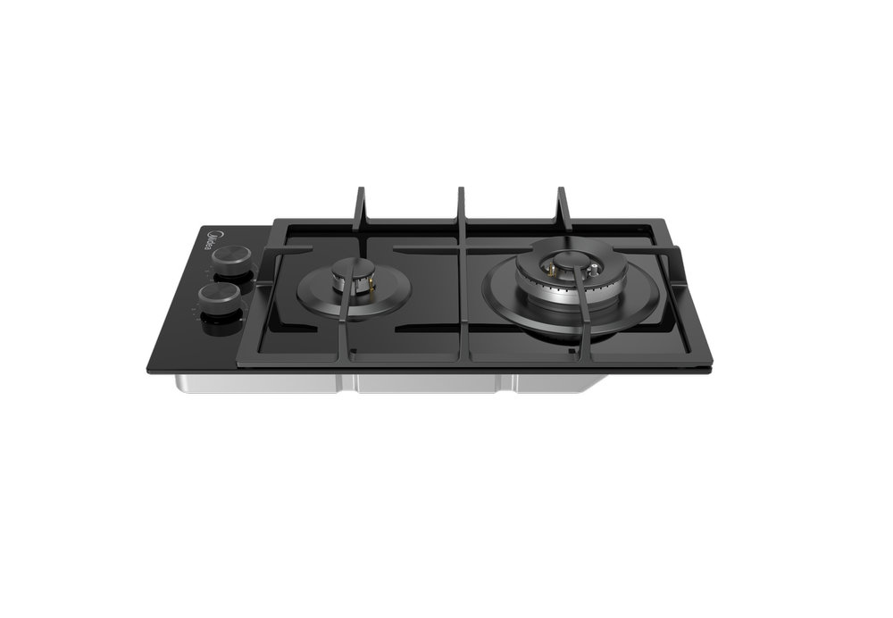 Газовая варочная панель MIDEA MG 3270TGB - ракурс 7