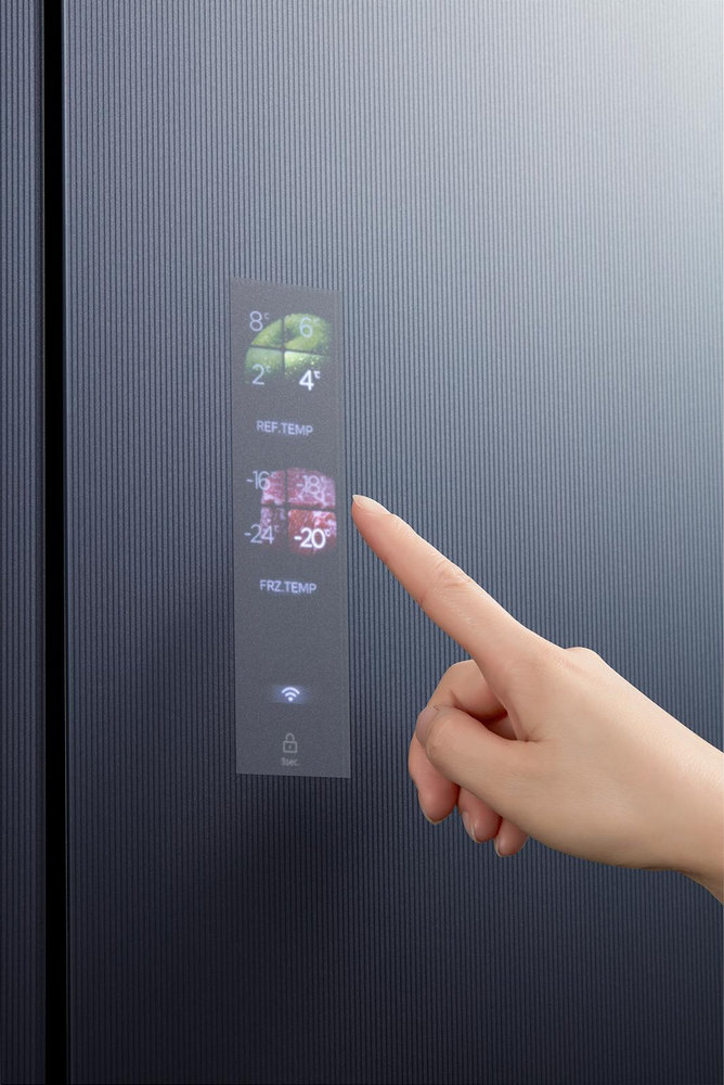 Холодильник MIDEA MDRM 706BIE70 - ракурс 3