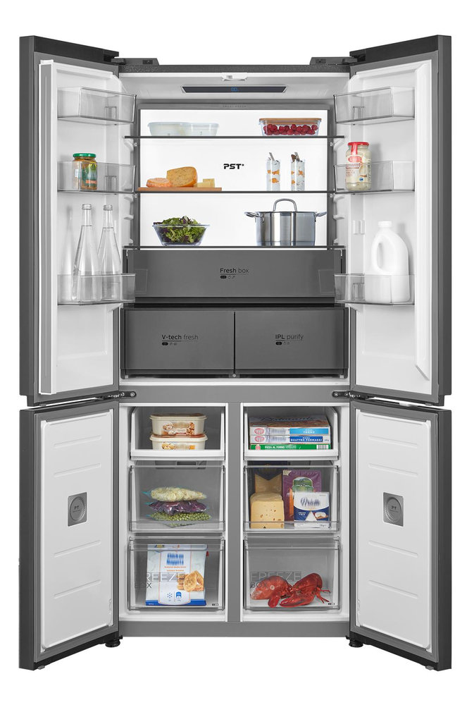 Холодильник MIDEA MDRM 706BIE70 - ракурс 4