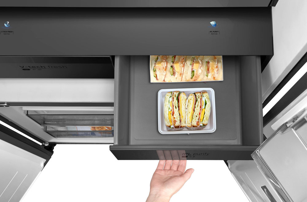 Холодильник MIDEA MDRM 706BIE70 - ракурс 7