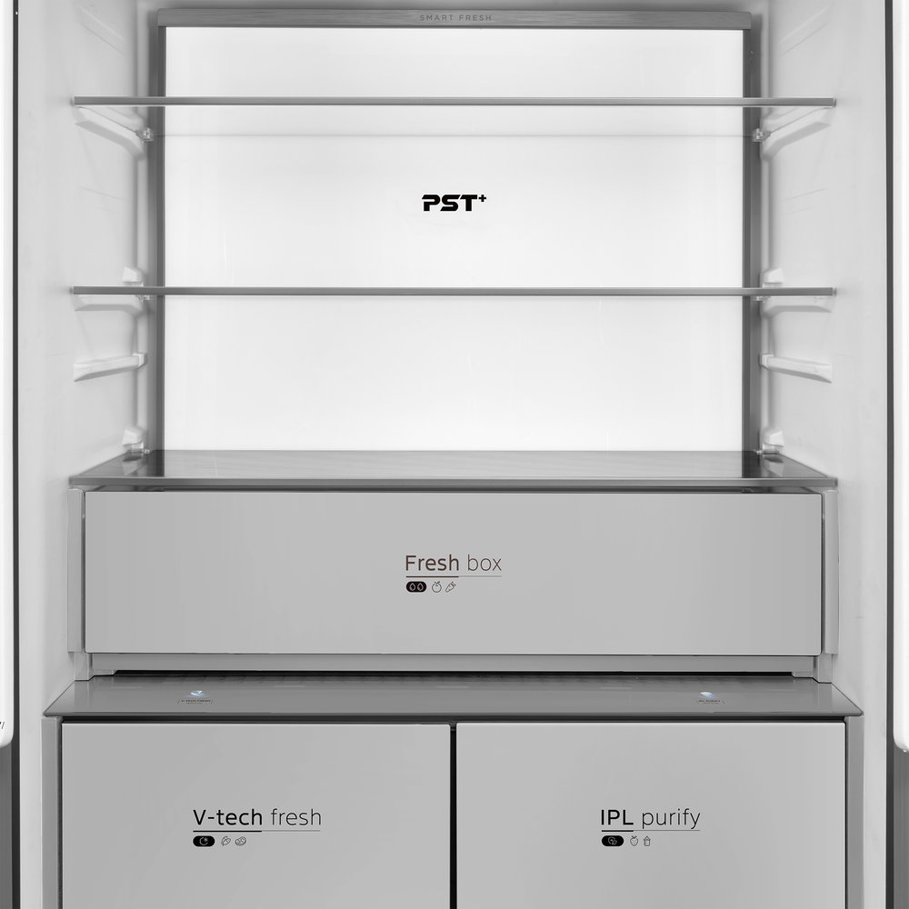 Холодильник MIDEA MDRM 706BIE63 - ракурс 5