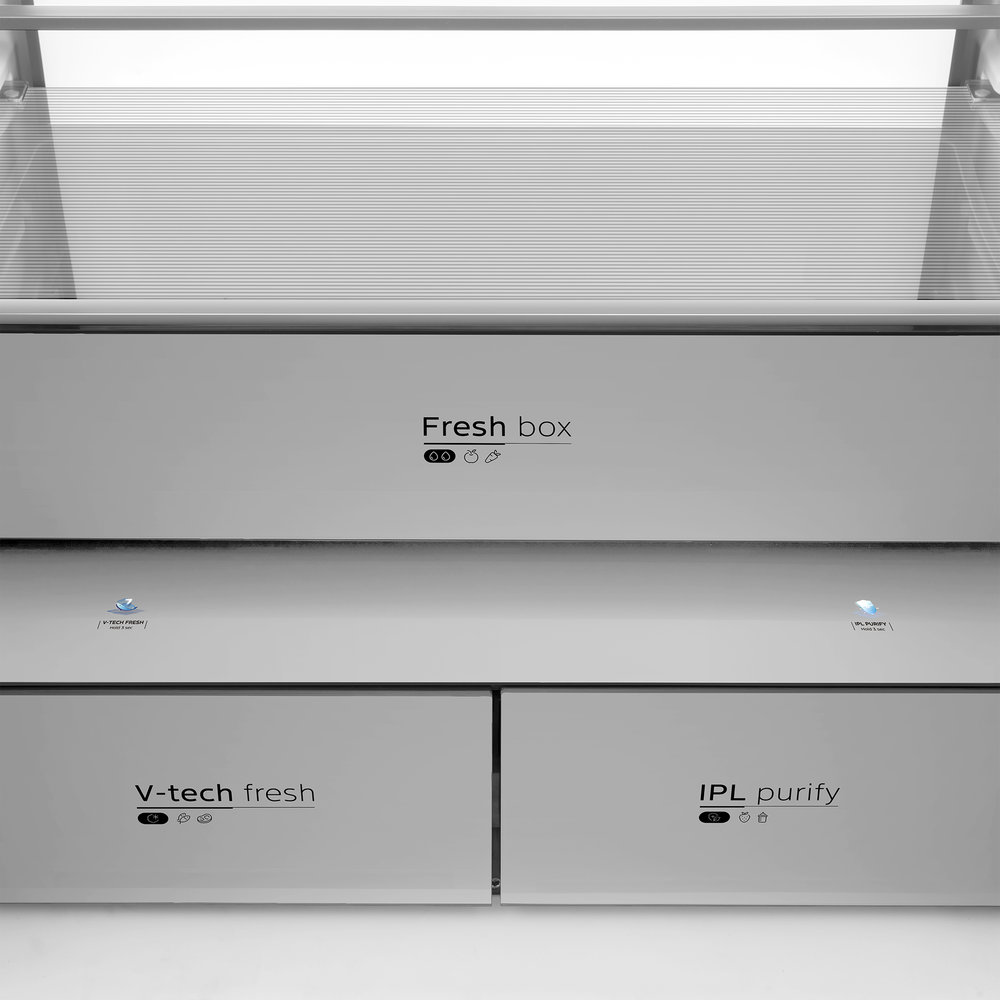 Холодильник MIDEA MDRM 706BIE63 - ракурс 7