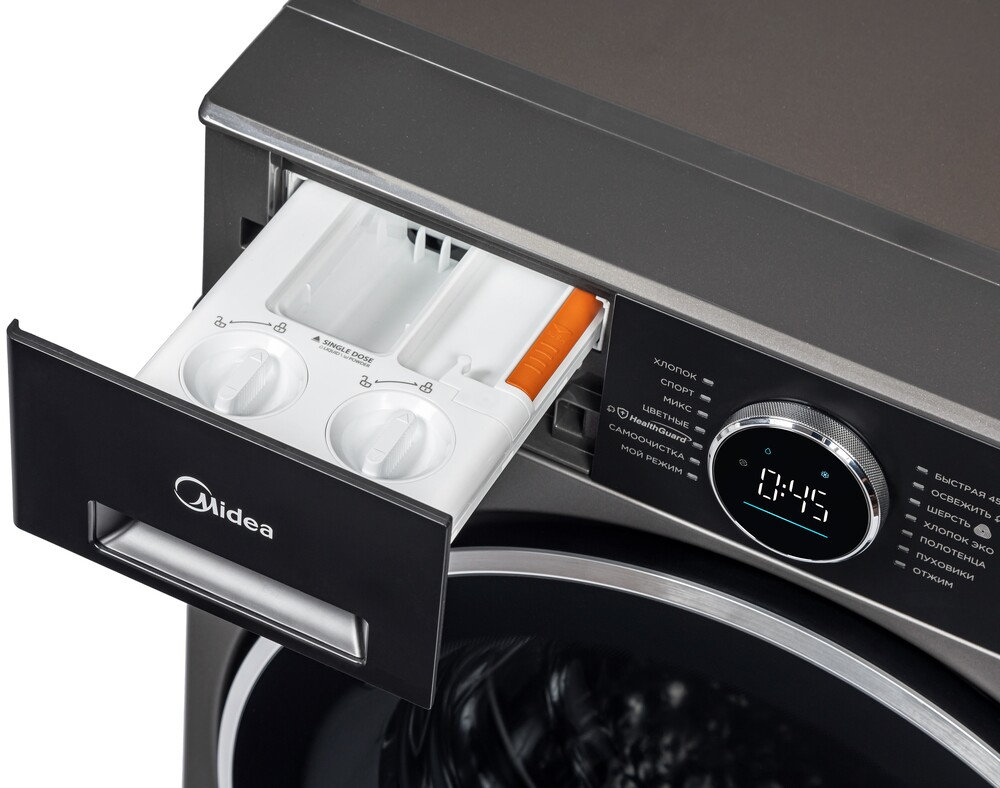 Стиральная машина MIDEA MF 210W105WB/T - ракурс 3