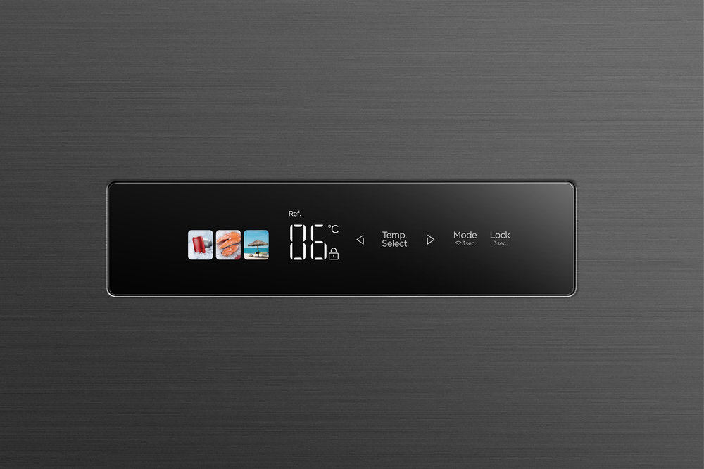 Холодильник MIDEA MDRS 791MIE45 - ракурс 6