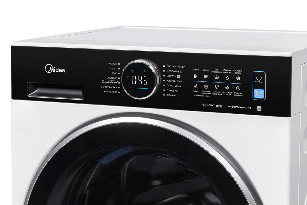 Стиральная машина MIDEA MF 210W105WB/W - ракурс 3