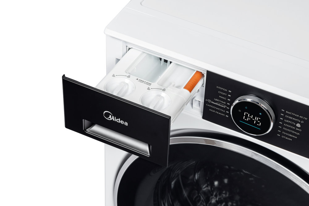 Стиральная машина MIDEA MF 210W105WB/W - ракурс 4